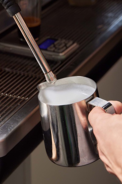 MyBar Stainless steel cup for heating and frothing milk - 245 ml