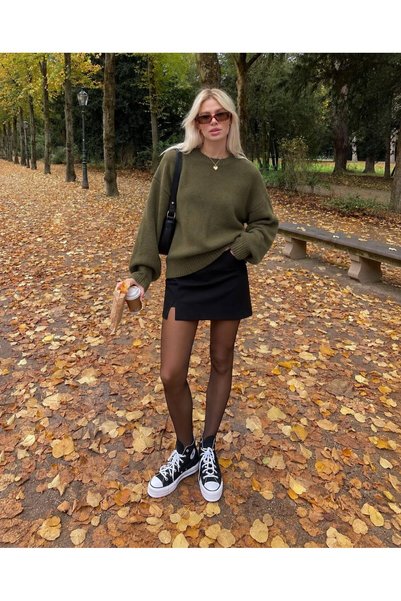 Bak'ap Πλεκτό πουλόβερ Kai, Premium Trend, χοντρό, oversized