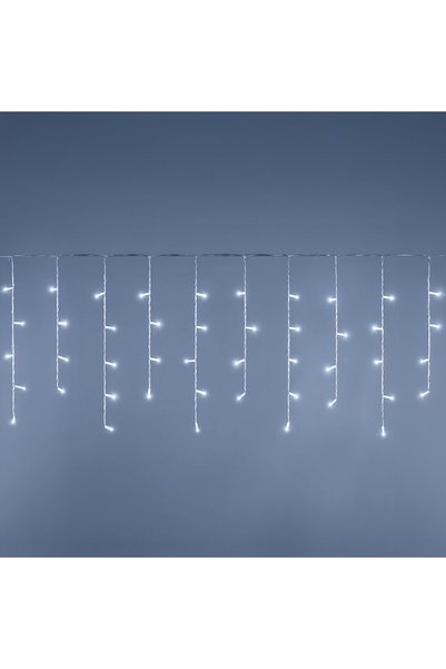 DD SHOP Instalație perdea cu lumini LED, 144 de becuri, program de lumină, al...