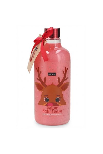 SENCE Spumă de baie „Snowy” 500 ml, cu aromă de afine, design festiv