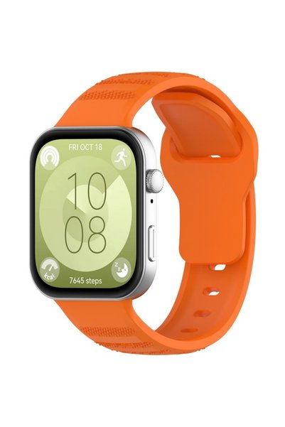 XGSM Curea din silicon pentru Huawei Watch Fit 4 / 4 Pro / 3, Portocaliu
