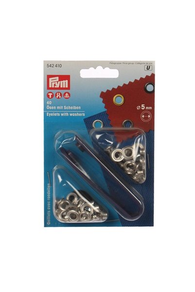 SHOPIENS Ocheti Metalici 5 mm Cu Saiba Pentru Confectii + Dispozitiv Montare ...