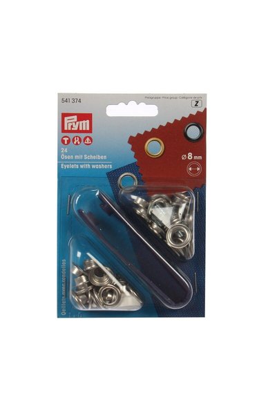 SHOPIENS Ocheti Metalici 8 mm Cu Saiba Pentru Confectii + Dispozitiv Montare ...