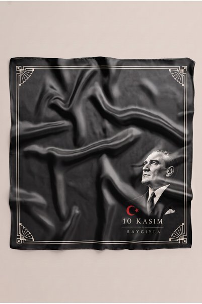 viki concept Eșarfă cu tema „Comemorarea lui Atatürk din 10 noiembrie și Săpt...