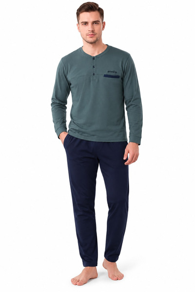 PİJAPİA Men's GREEN Pajama Set – PJ4001