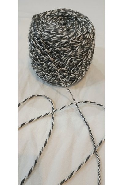 UMRA collection Double-Layer Cotton Yarn, 200 g, Hand-Knitting Yarn, Color: B...