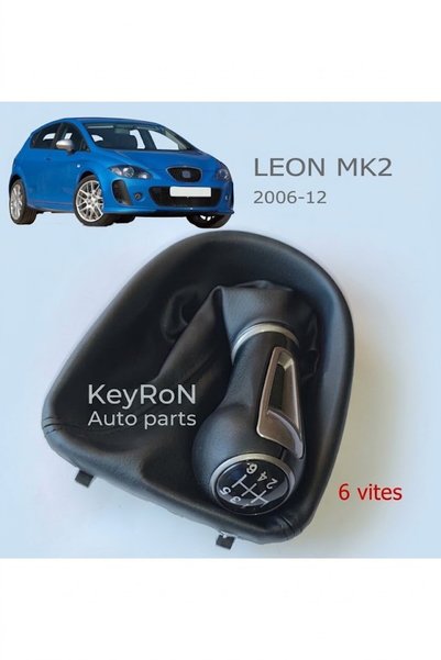 KeyRoN Seat/Leon II (2005–2012) 6-speed gearshift knob