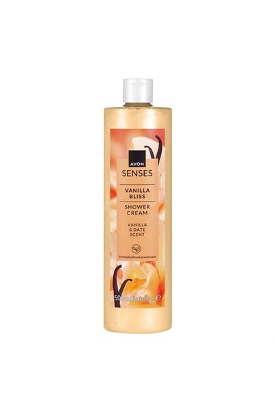 AVON Cremă de duș Vanilla Bliss 500 ml, cremoasă,
