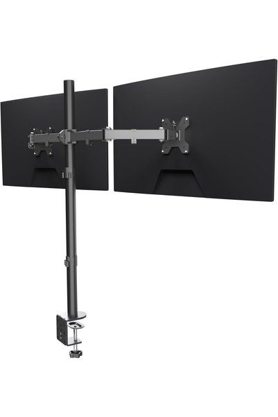 ELTERAZONE Dual LED LCD Monitor Stand, Extra Tall 31.5" Pole, Heavy Duty Full...