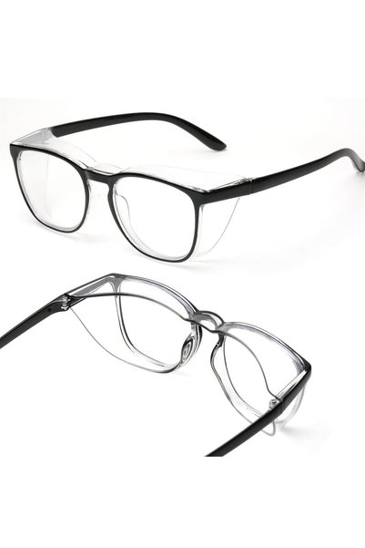 X SPRING Xspring Safety Glasses, 1 Pack Anti Pollen Goggles, Scratch Resistan...
