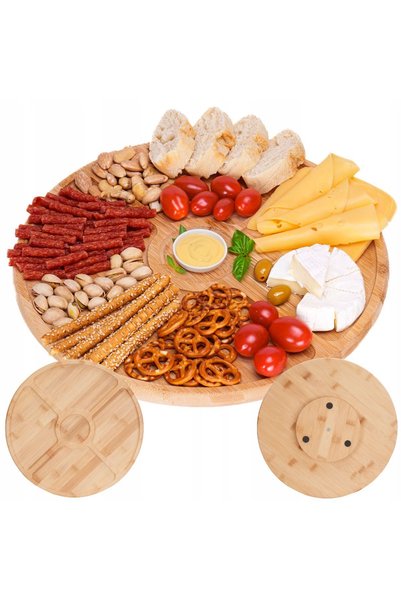 Gockowiak TAVĂ ROTATIVĂ PENTRU SERVIREA BRÂNZELOR, GUSTĂRILOR ȘI APERITIVELOR...