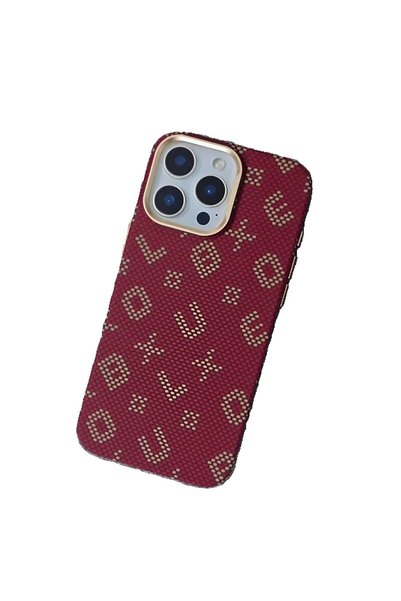OEM Carcasa magnetică, pentru Apple iPhone 15, din fibra de carbon, litere fo...