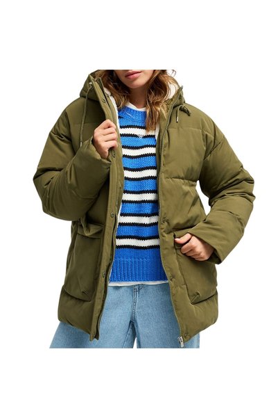 Roxy SEASIDE MEMORIES Puffer μπουφάν με κουκούλα και γέμιση, χειμερινό, χρώμα...