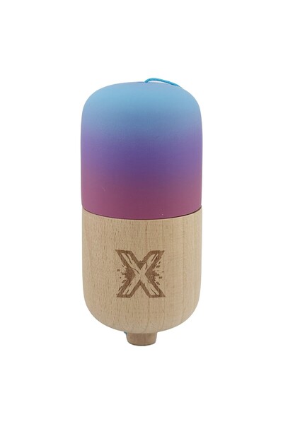 OEM Kendama pill x, Rubber Grip pilula, din lemn, vârstă 9+, ață 62/65 cm