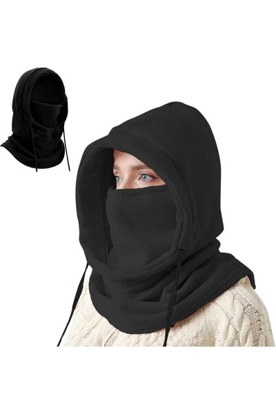 Generic Mizznee Balaclava Windproof Winter Face Ski Mask, Knitted Scarf Mouth...