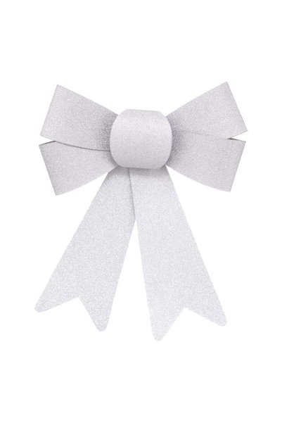 Atmosphera Set 2 funde cu sclipici, argintii, 14 x 18 cm |