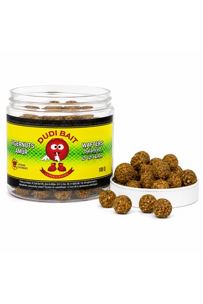 DUDI BAIT BOILIES CARLIG „TIGERNUTS-AMUR” WAFTERS 12+14 MM