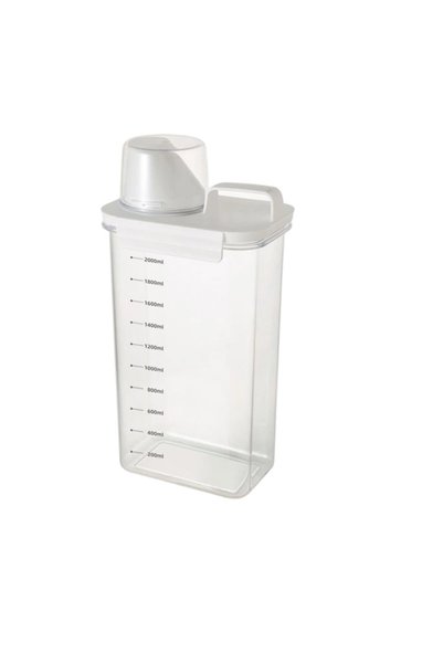 Noonedibs Capsule detergent cu recipient dozator – Dozator etanș de detergent...