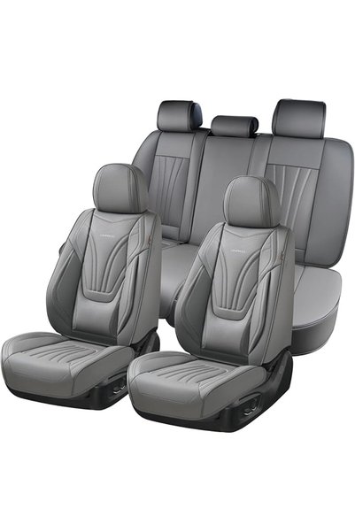 Coverado Car Seat Covers Full Set, Car Seat Protector Waterproof, Nappa Leath...