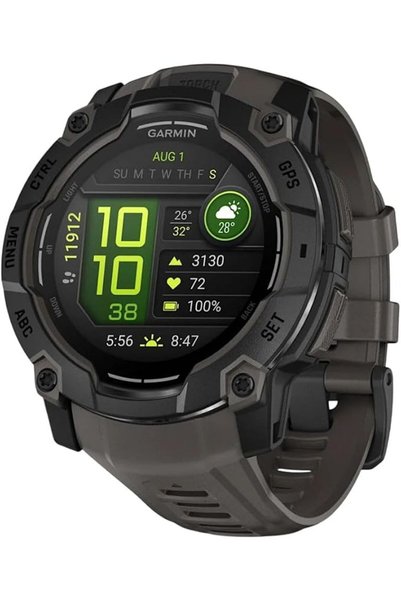 Garmin Instinct 3, 45mm rugged GPS smartwatch with SOLAR charging,built in sp...