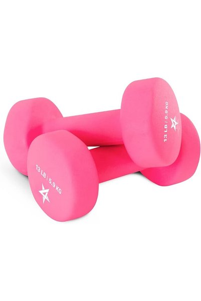 Yes4All Hexagon Neoprene Coated Dumbbell (Pair) - Multiple Weight Options