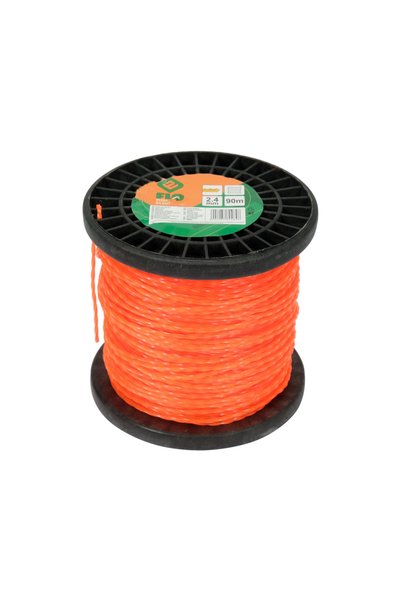 Flo TRIMER PENTRU BRĂDUȚI 2,4 MM X 90 M, „SILENT”
