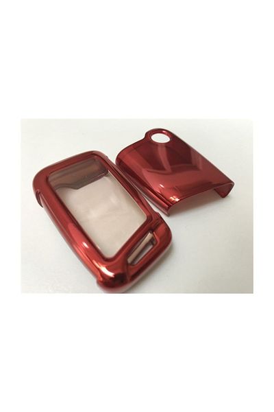 REPLAX Volkswagen Red Plastic Keyless Start Key Case Protection Case