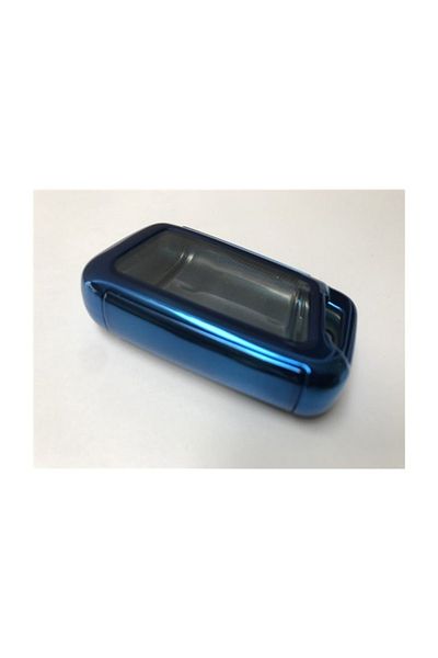 REPLAX Volkswagen Blue Plastic Keyless Start Key Case Protection Case