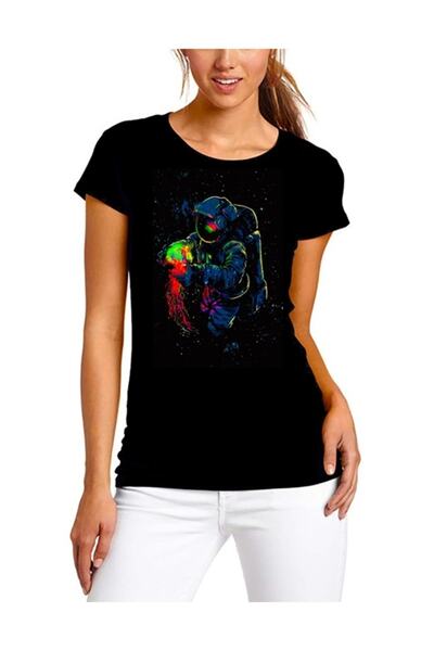 SCUBAPROMO Astronaut Meduza Crna Majica