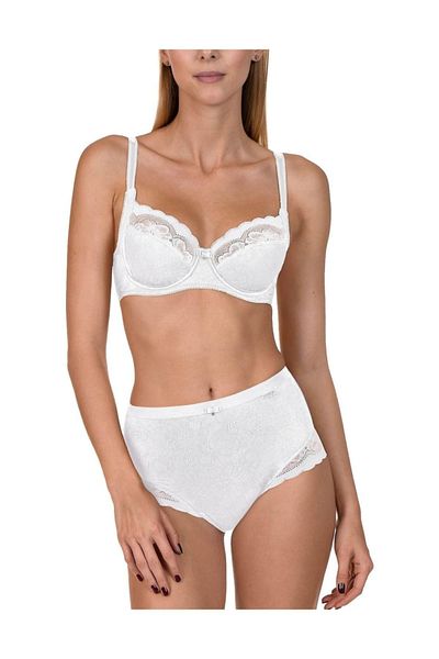 Lisca Evelyn Sutien alb din dantelă pentru femei