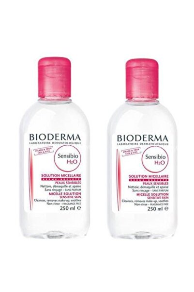 Bioderma Hassas Ciltler için Temizleyici Sensibio H2O 250 ml x 2 8699956512242