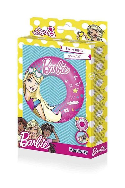 BESTWAY Barbie 56 cm 3-6 Years Boxed Children's Ring 93202