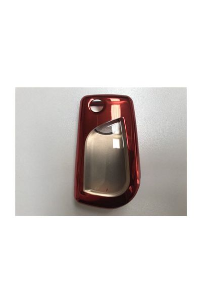 REPLAX Toyota Red Plastic Switchblade Key Case Protection Container