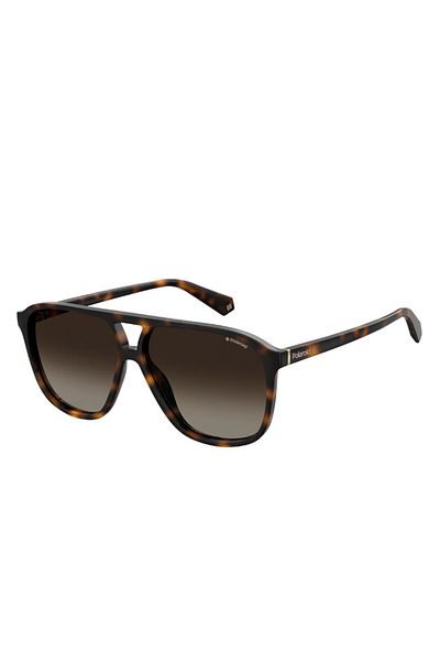 Polaroid Men's Oval Sunglasses