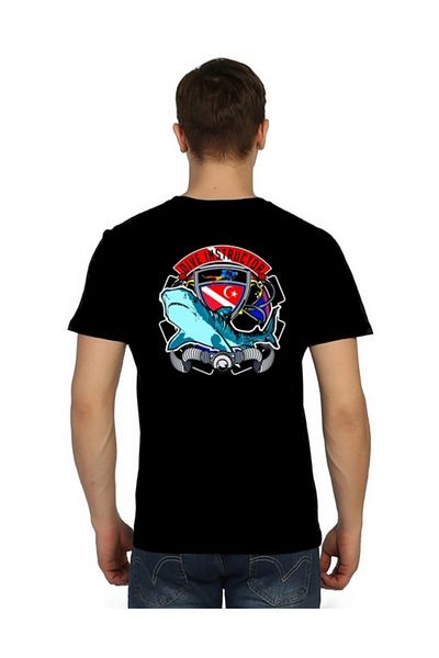 Scubapro Dive Instructor Men's Black Back T-Shirt
