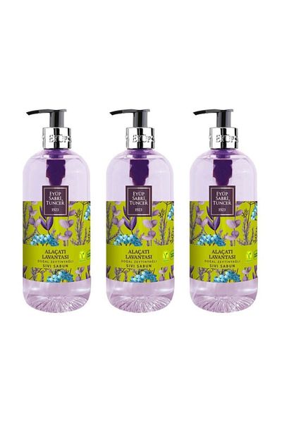Eyüp Sabri Tuncer Liquid Soap Alaçatı Lavender 500 Ml X 3 Pieces