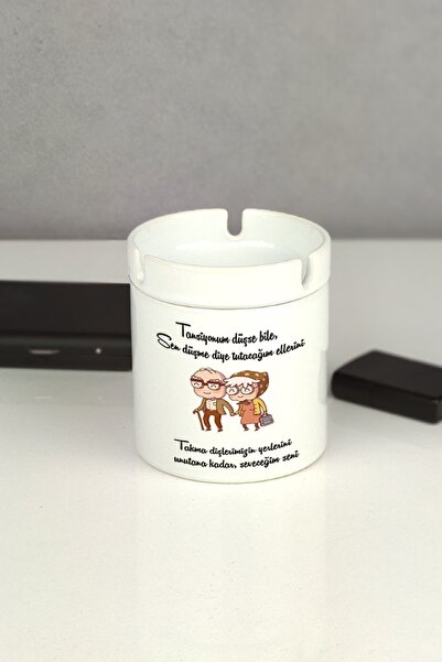 Hediyelen Sevgiliye Hediye Kokusuz Küllük