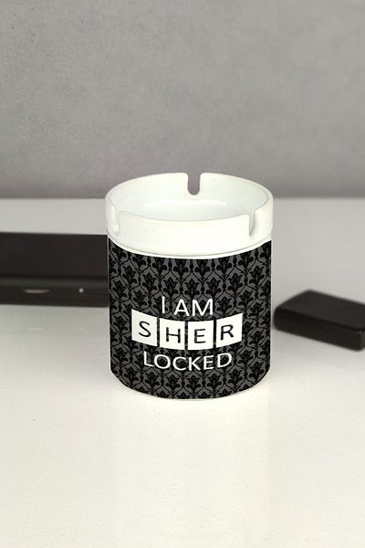 Hediyelen Είμαι Sherlocked άοσμο τασάκι
