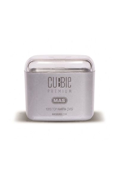 Mas 1313 Cubbie Premium Top Map Nails Silver X 8 Pack