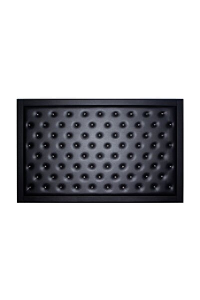 Güner Ofis Deri Çerçeveli Düğmeli Makam Arkalığı 90x140 cm