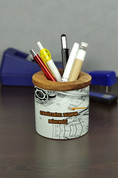 Hediyelen Suport pentru stilou din ceramică pentru inginer de design industrial