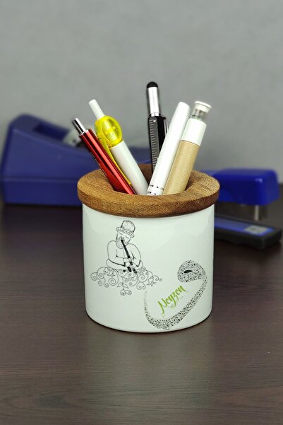 Hediyelen Κεραμική θήκη για στυλό Neyzen