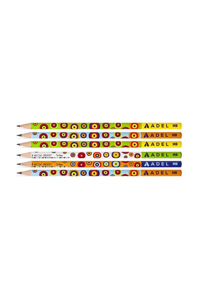Adel Evil Eye Bead Round Pencil 6 Pack (2061130205)