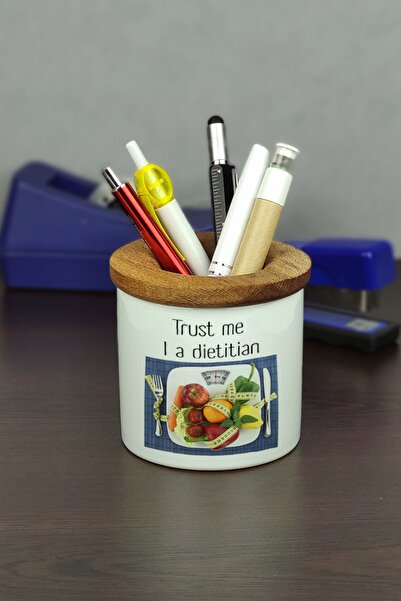 Hediyelen Suport pentru stilou din ceramică dietetician