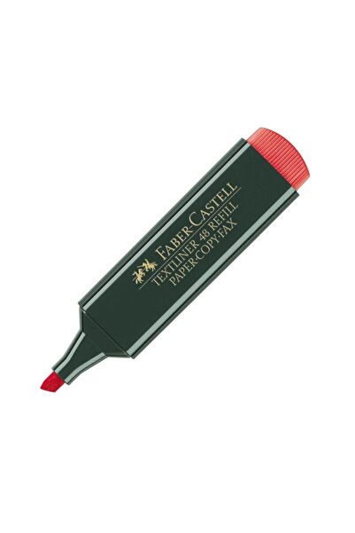 Faber Castell قلم فابر هايلايتر 1548 أحمر 154821
