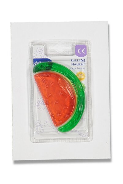 Wee Baby Colorful Water Tooth Ring Red