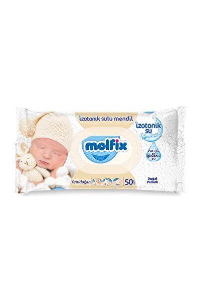 Molfix 2 Izotonik Sulu Mendil Yeni Doğan 50x12 - 600 Adet