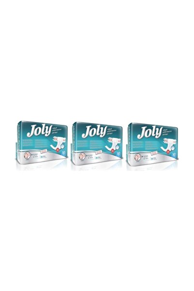 Joly Belbantlı Hasta Bezi 90 Adet M Orta Medium 30x3 Paket