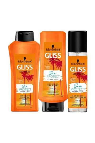 Gliss Sun Protect Protection Set - for After-Sun Damaged Hair