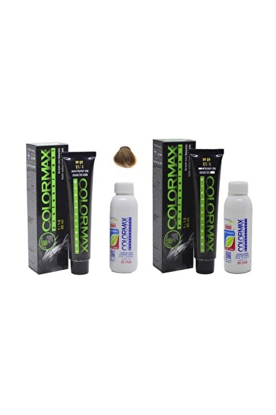 Colormax 8.0 Yoğun Açık Kumral +  Oksidan Krem 90ml 2'li